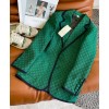 Gucci Women's GG Print Jacket Green