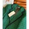 Gucci Women's GG Print Jacket Green