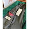 Gucci Women's GG Print Jacket Green