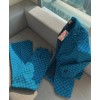 Gucci Women's Logo Printed Suit Light Blue