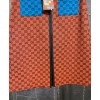 Gucci Women's Multicolor Logo Print Skirt Orange
