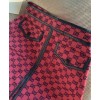 Gucci Women's Multicolor Logo Print Skirt Pink