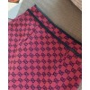 Gucci Women's Multicolor Logo Print Skirt Pink