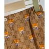 Gucci Women's Bear Silk Suit Light Coffee