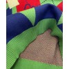 Gucci Women's Colorblock Knitted Vest Green