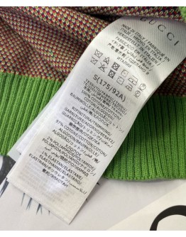 Gucci Women's Colorblock Knitted Vest Green