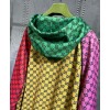 Gucci Women's Multicolor Logo Jacket Polychrome