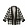 Gucci Women's Wool Tweed Coat Black