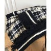 Gucci Women's Wool Tweed Coat Black
