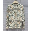 Hermes Women's Wool Cardigan Cream
