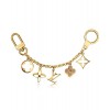 Louis Vuitton Fleur De Monogram Bag Charm Chain M65111 Golden