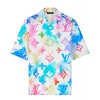 Louis Vuitton Women's Logo Print Shirt Polychrome