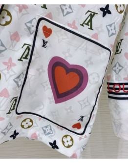 Louis Vuitton Women's Silk Pajamas Set