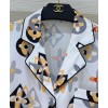 Louis Vuitton Women's Silk Pajamas Set White