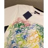 Louis Vuitton Unisex Printed T-shirt White