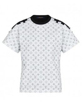 Louis Vuitton Women's Color Block T-shirt Black