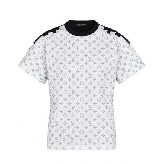 Louis Vuitton Women's Color Block T-shirt Black