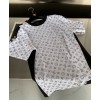 Louis Vuitton Women's Color Block T-shirt Black