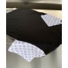Louis Vuitton Women's Color Block T-shirt Black