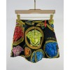 Versace Women's Print Shorts Black