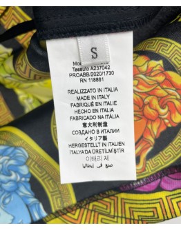 Versace Women's Print Shorts Black