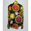 Versace Women's Print Shirt Black