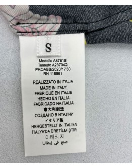 Versace Women's Print Shirt Black