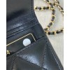 C-C Classic Case For Iphone With Chain Black
