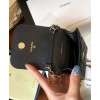 C-C Phone &amp; Airpods Case With Chain AP2033 Black