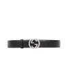 Gucci Signature leather belt Black