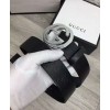 Gucci Signature leather belt Black