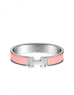 Hermes Silver Clic H Bracelet