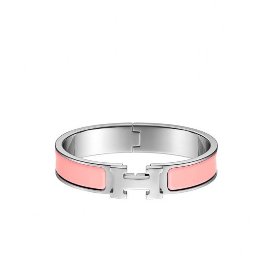Hermes Silver Clic H Bracelet