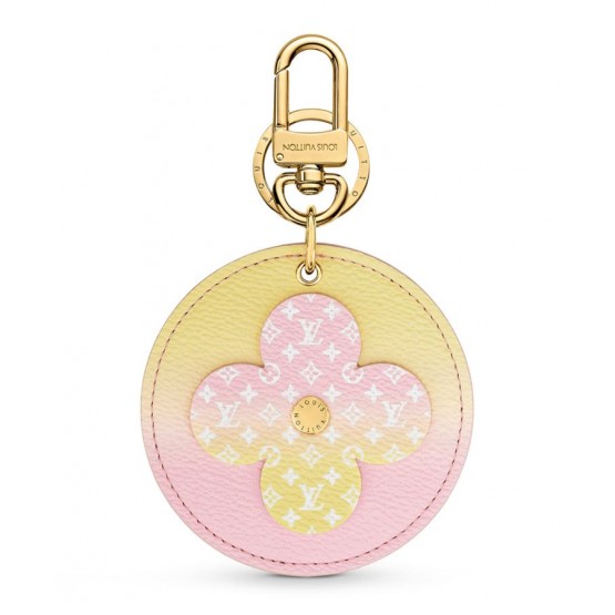 Louis Vuitton Illustre Bag Charm And Key Holder Yellow