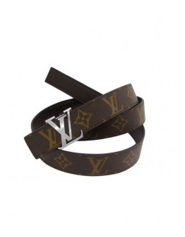 Louis Vuitton Monogram Initials Belt M5002 Brown