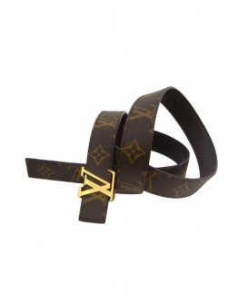 Louis Vuitton Monogram Initials Belt M5007 Brown