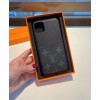 Louis Vuitton Iphone X/11/11 Pro/11 Pro Max/12/12 Pro/12 Pro Max Bumper Black