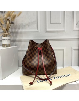 Louis Vuitton Neonoe Damier Ebene N40214 Red