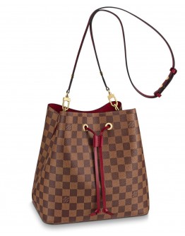 Louis Vuitton Neonoe Damier Ebene N40214 Red