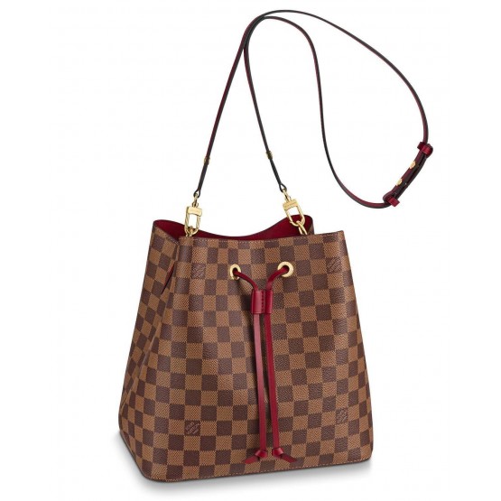 Louis Vuitton Neonoe Damier Ebene N40214 Red