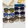 Gucci Square Frame Metal Sunglasses