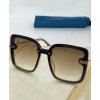 Gucci Square Frame Metal Sunglasses
