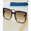 Gucci Square Frame Metal Sunglasses