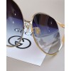 Gucci Metal Frame Sunglasses