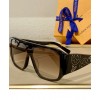 Louis Vuitton Crystal-trimmed Sunglasses
