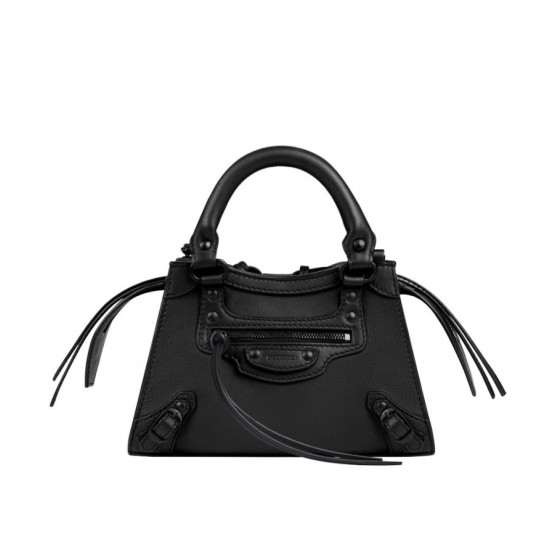 Balenciaga Women's Neo Classic Mini Top Handle Bag Black