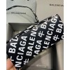 Balenciaga Hourglass XS Top Handle Handbag Black