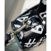 Balenciaga Hourglass XS Top Handle Handbag Black