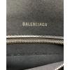 Balenciaga Hourglass XS Top Handle Handbag Black