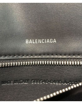 Balenciaga Hourglass Small Top Handle Bag Gray
